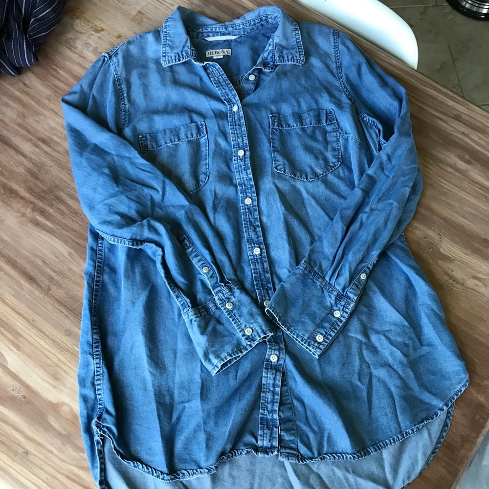 Merona Chambray Button Down